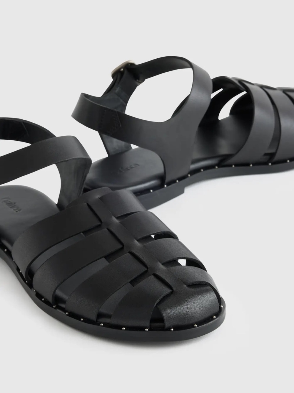 Quince Italian leather Fisherman Sandals - Picture 5 of 9